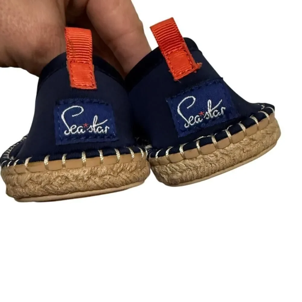 Seastar Dark Navy Beachcomber Espadrille Little Kids' Sz. 11